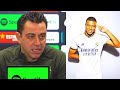 This is WHAT HAPPENED when XAVI got question about MBAPPE' transfer to REAL MADRID