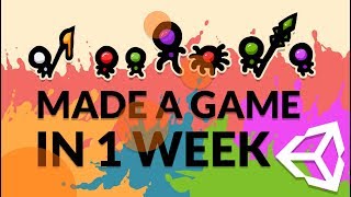 I MADE A GAME IN 1 WEEK WITH UNITY : THE GAME CREATION RECIPE - BTP GAME JAM
