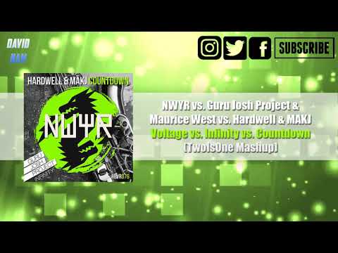 Voltage vs. Infinity vs. Countdown (TwoIsOne Mashup) [David Nam & Josue Remake]