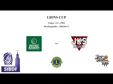 Skuru Basket (P05) mot JKS Basket - LIONS - 2018-03-17