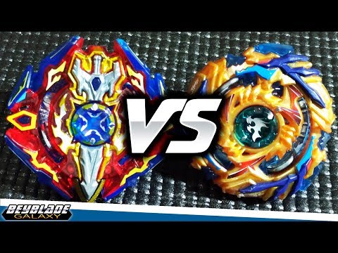 Sieg Xcalibur .1.Ir vs Drain Fafnir .8.Nt - [Beyblade Burst] - ベイブレードバースト