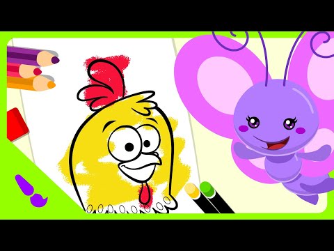 Galinha Pintadinha Mini - Pintura Mágica - Meu Galinho