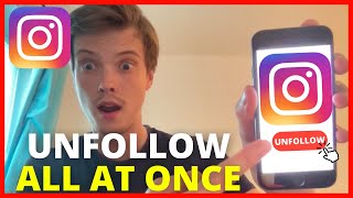 How To Unfollow Everyone On Instagram At Once (NEW WAY 2024)