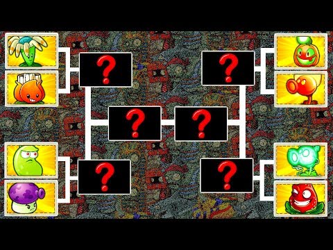Plants vs Zombies 2 - Mod Tournament - Every Plant Max Level