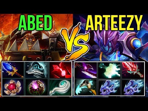 Abed  vs Arteezy - You Again?! TraskTalk Cancer Game Dota2