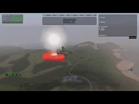 Operation Flashpoint flying A10 with B61-10