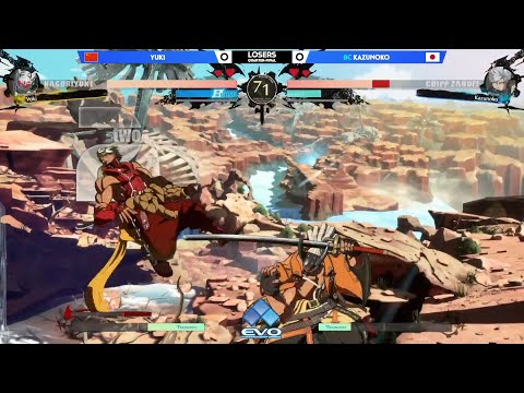 Guilty Gear Strive: Yuki vs Kazunoko - Losers Quarter-Final EVO 2021 Online Asia