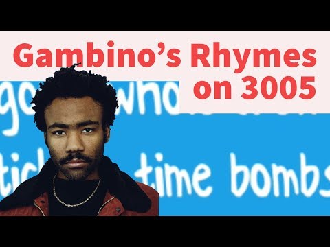 Rap Tips from Childish Gambino's 3005- Rhyme Schemes Analysis