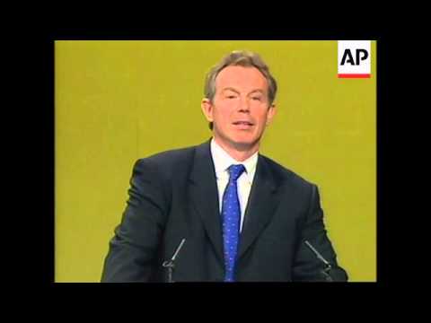 British PM reacts to NY and WDC attacks