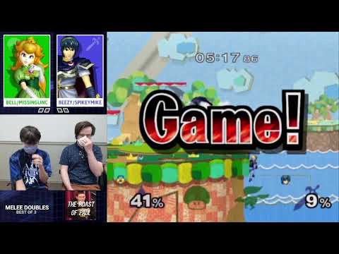 Bell & missinglinc (G) vs. Beezy & SpikeyMike (B) - Winners Semis - Roast of Paul