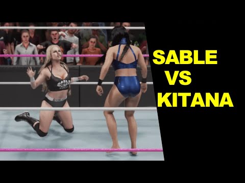 WWE 2K19 Sable vs Kitana - Knockout Match