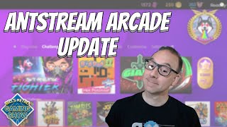 Antstream Arcade major UI overhaul coming plus new games announced.