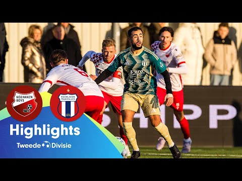 🔝🔥 Great goal in Werkendam! | Highlights Kozakken Boys vs. Excelsior Maassluis
