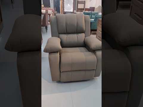 Amaltas Motorized Electric Powered Dark Brown Velvet Fabric Recliner - photo 2