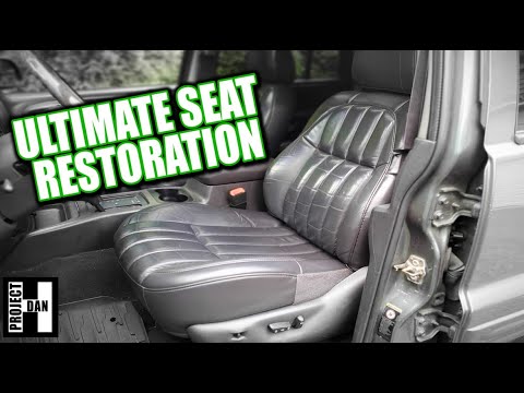THE ULTIMATE DRIVER SEAT RESTORATION - COMPLETE GUIDE TO AN OEM JEEP GRAND CHEROKEE WJ SEAT BUILD