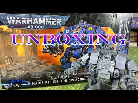 Warhammer 40,000 - Primaris Redemptor Dreadnought Unboxing