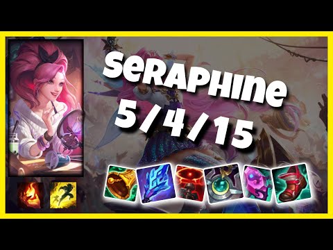 Seraphine Challenger Gameplay S11 Replay 11.2 Support (5/4/15) - NA