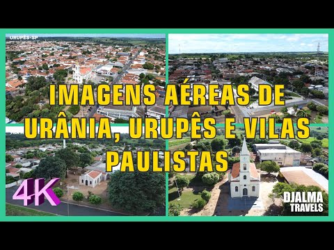 IMAGENS AÉAREAS DE URÂNIA, URUPÊS E VILAS PAULISTA