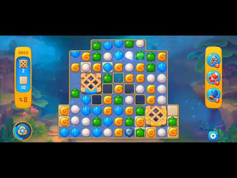 Fishdom Easy Level 9603 (with ingame lightning booster) @choraelmin