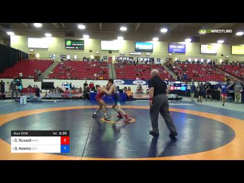 2018 Marine Corps US Open/UWW Junior Greco Roman 55 5th Place - Camden Russell (MWC ) Vs. Dylan Ko