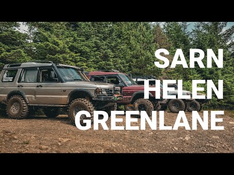 MASSIVE WHEEL LIFTS!! and ROCK CLIMBING!! Sarn Helen  Greenlane Disco 2 TD5