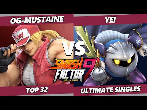 Smash Factor 9 - OG-Mustaine (Terry) Vs. Yei (Cloud, Meta Knight, Sephiroth) SSBU Ultimate