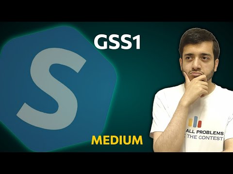 Problem Solving: GSS1 @ SPOJ