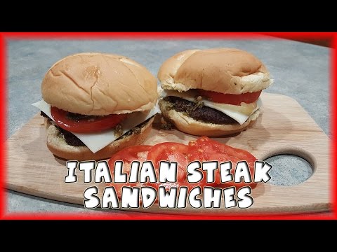Italian Steak Sandwiches