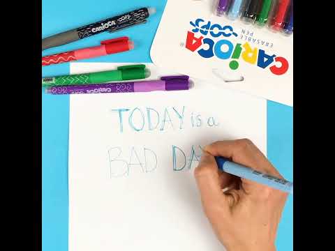 Миниатюра изображения товара Ручка капиллярная Carioca Oops пиши-стирай / 43039/09 (фиолетовый)