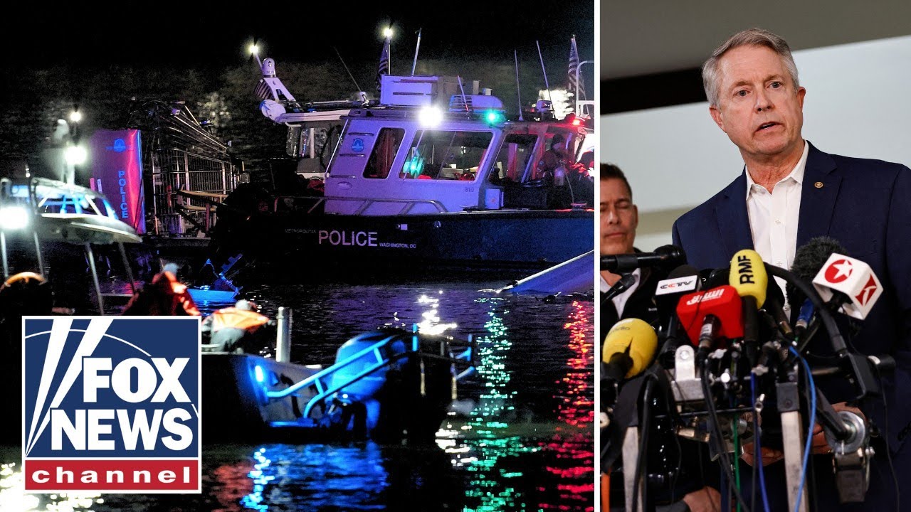 DC mayor, local officials update public after midair collision: Focus is on rescuing people