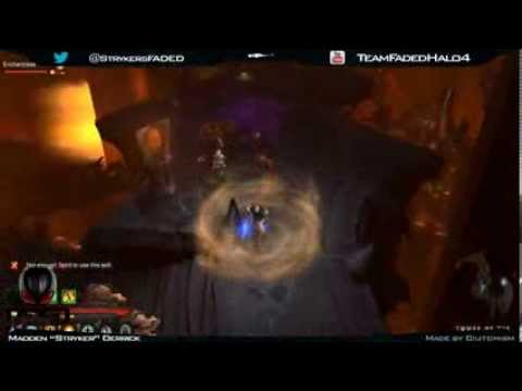 DIABLO III on the XBOX360 w/ Monk(Stryker) Act 3 Gameplay!