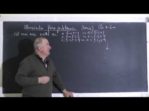 Lesson 1380 County Olympiad-type problems: Division with remainder theorem - Grade 5