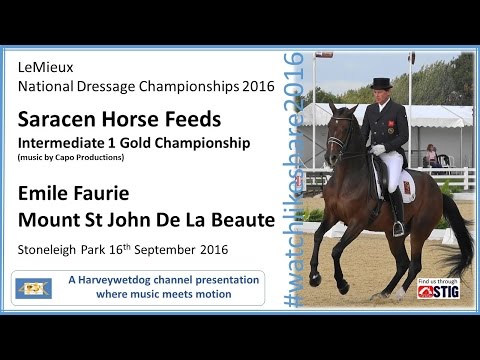 Emile Faurie: LeMieux National Dressage Championships