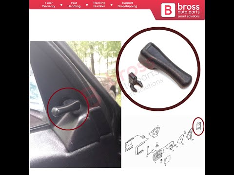 BDP1184 Exterior Side Mirror Manual Control Handle A2018100054 Mercedes W124 W201 A124 C124 S124