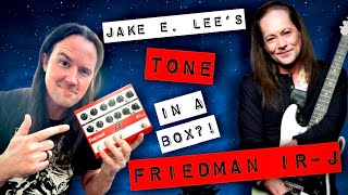 Video thumbnail for The Friedman IR-J: Jake E. Lee’s Tone in a BOX! by Ben Eller