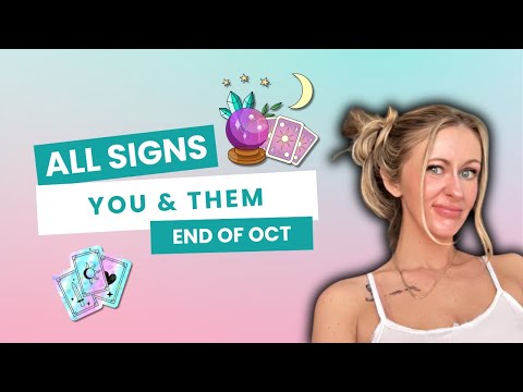 ✨ All Signs: “You & Them” — The Truth About Their Feelings 🕯️ October Love Tarot Reading