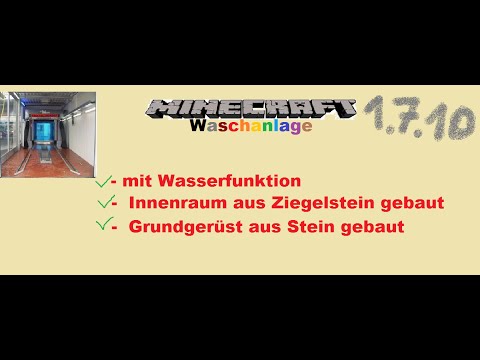 Waschanlage -Minecraft Lets show