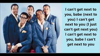 I Can&#39;t Get Next to You - The Temptations Lyrics