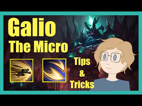 Galio Quick Tip - The Micro - League of Legends Guide / Tips