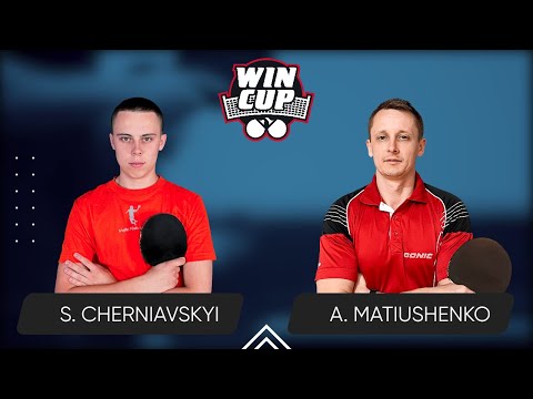 23:15 Serhii Cherniavskyi - Andrii Matiushenko West 6 WIN CUP 14.03.2024 | TABLE TENNIS WINCUP