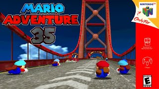 Mario Adventure 35 - SM64 Romhack [N64] Racing Game