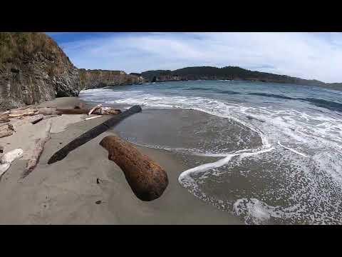 Portuguese Beach Walk, Mendocino, California