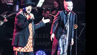 BOY GEORGE PERFORMS AT THE STRANGE ROMANCE