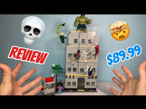 Spider-Man Vs Hulk Epic Clash Review #lego #legospiderman #spiderman #spidermanbrandnewday 