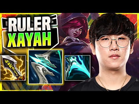 RULER DESTROYING WITH XAYAH! - GEN Ruler Plays Xayah ADC vs Kai'sa! | Season 11