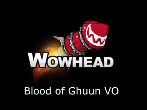 Blood of Ghuun Voice Over Patch 8.0.1