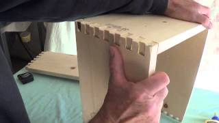 Constructing a Finger-Jointed Pine Amplifier Cabinet.....Part 1