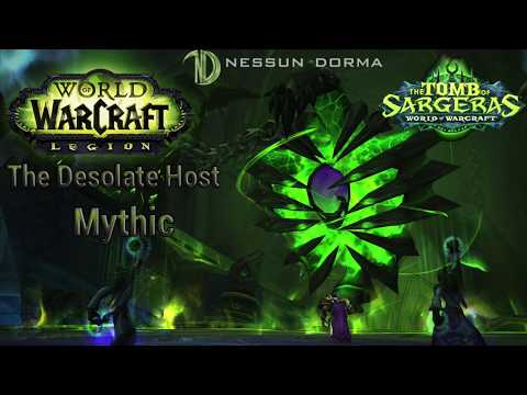 World of Warcraft: Legion - Tomb of Sargeras - The Desolate Host Mythic - Holy Priest PoV
