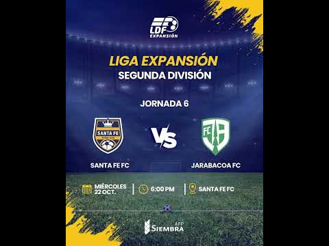 Santa Fe Fútbol Club vs. Jarabacoa FC Final Liga Expansión 2nda División Fútbol en Dominicana