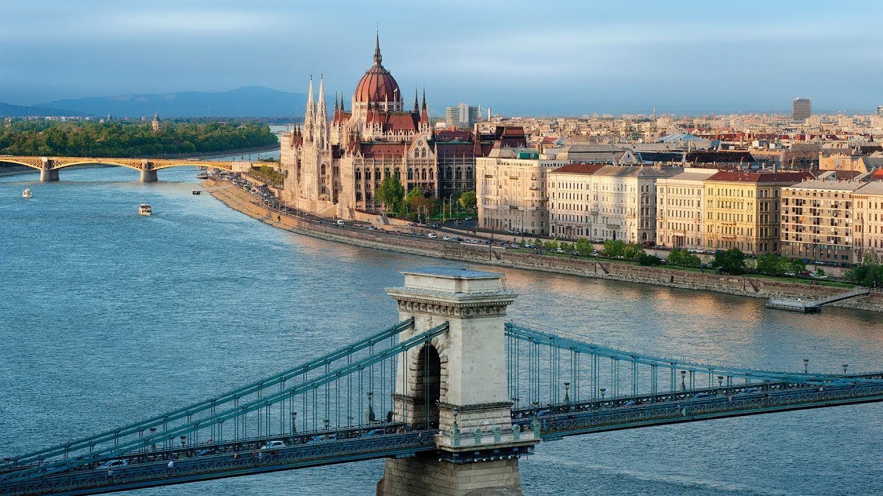 Budapest Parliament River Bridge